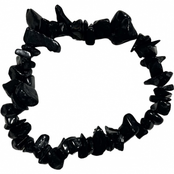 Shungite  - Crystal Chip Bracelet